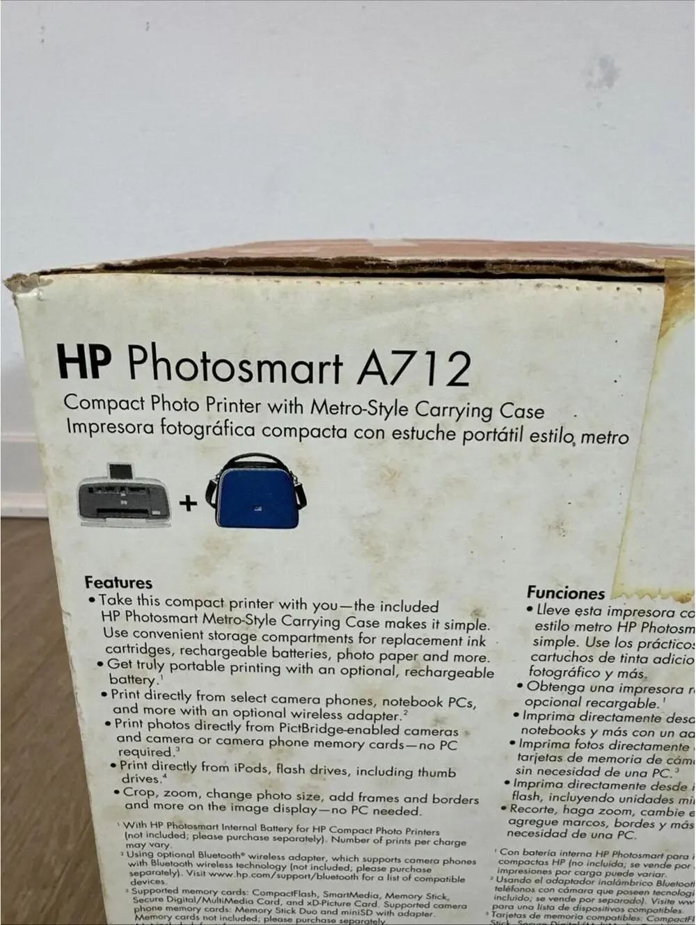 HP PhotoSmart A712 Digital Photo Inkjet Printer